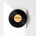 Focus Sounds digital audio pack vinyl mockup